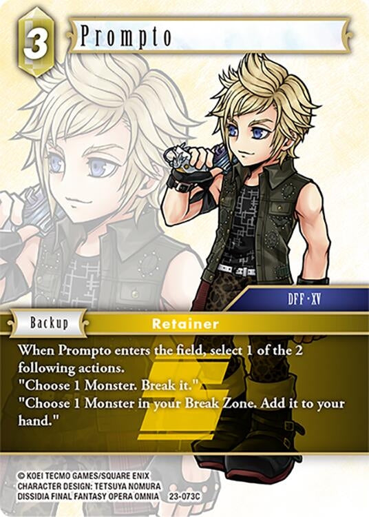 Prompto (23) [23] - Final Fantasy TCG Single