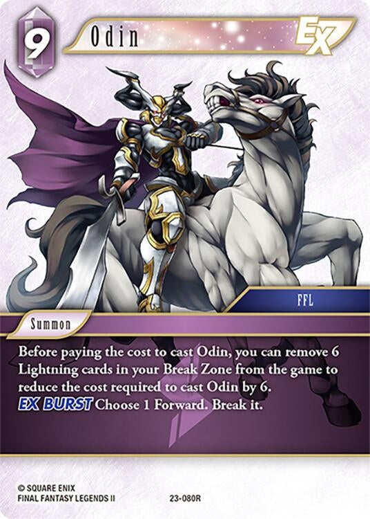 Odin EX (23) [23] - Final Fantasy TCG Single
