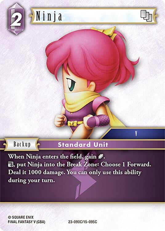 Ninja (23-090C/15-095C) (23) [23] - Final Fantasy TCG Single