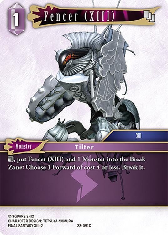Fencer (XIII) (23) [23] - Final Fantasy TCG Single