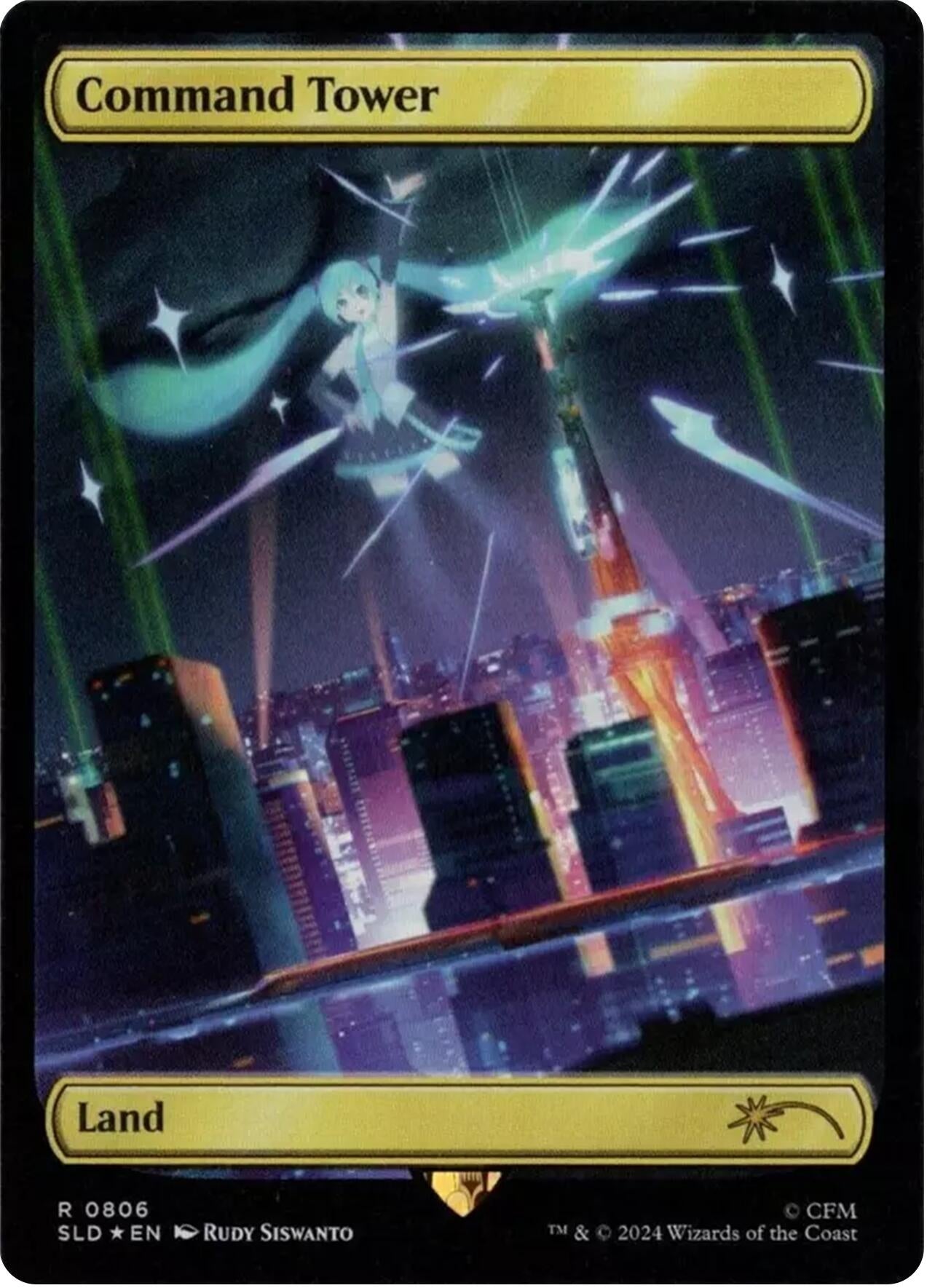 Command Tower (0806) (Rainbow Foil) (806) [SLD] - MTG Single