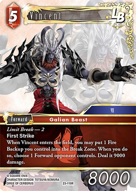Vincent LB (23) [23] - Final Fantasy TCG Single