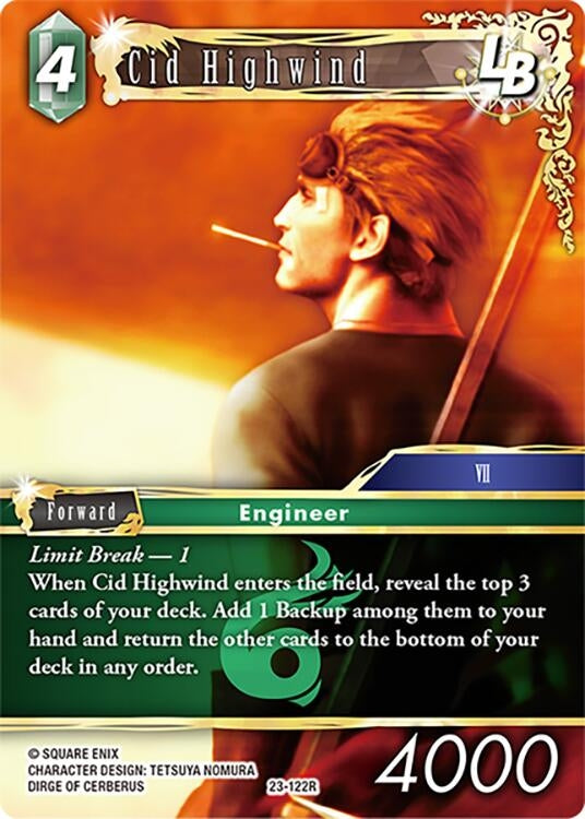 Cid Highwind LB (23) [23] - Final Fantasy TCG Single