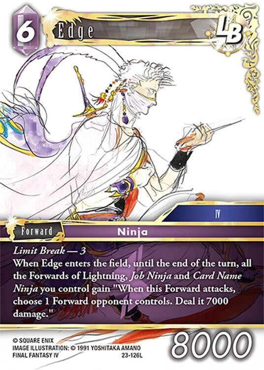 Edge LB (23) [23] - Final Fantasy TCG Single