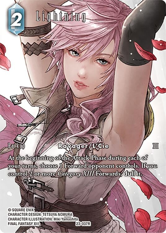 Lightning (Full Art) (23) [23] - Final Fantasy TCG Single