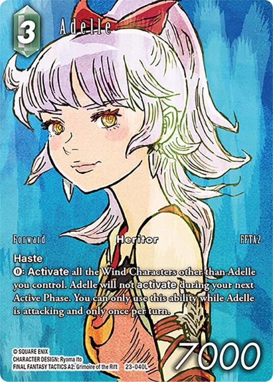 Adelle (Full Art) (23) [23] - Final Fantasy TCG Single