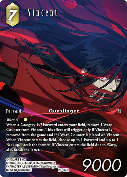 Vincent (Full Art) (23) [23] - Final Fantasy TCG Single