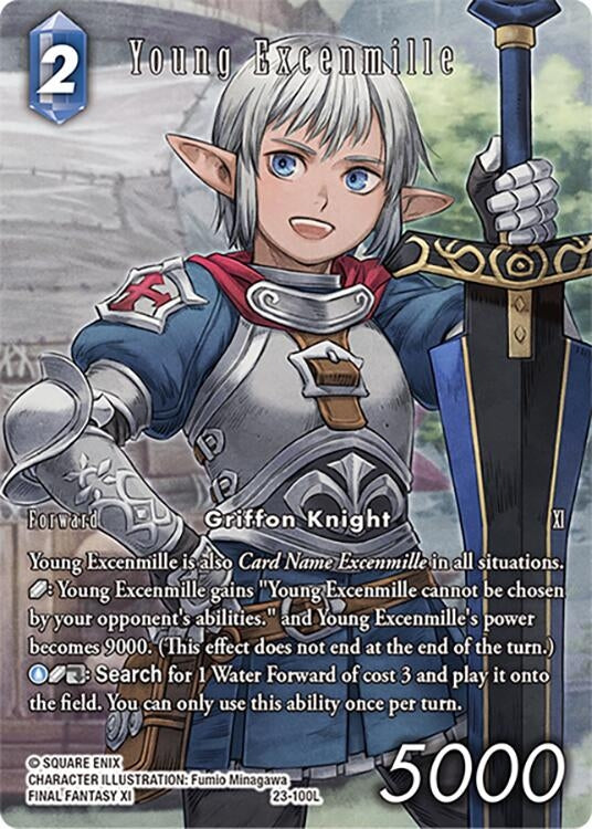 Young Excenmille (Full Art) (23) [23] - Final Fantasy TCG Single