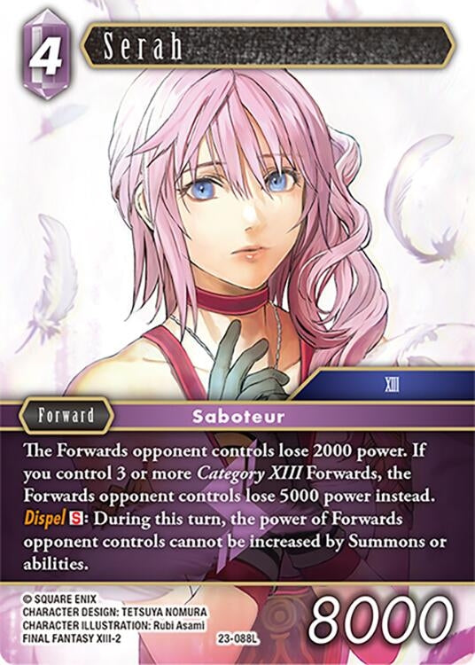 Serah (23) [23] - Final Fantasy TCG Single