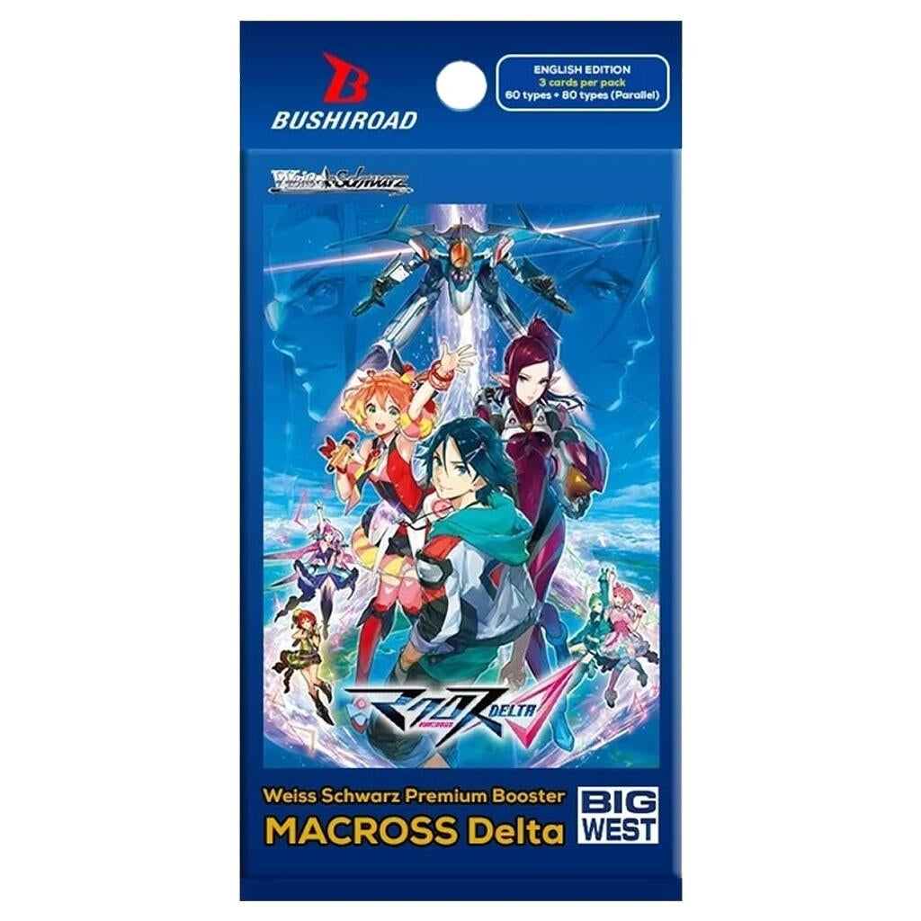 MACROSS Delta Premium Booster Pack [MDE/SE45] - Weiss Schwarz Sealed