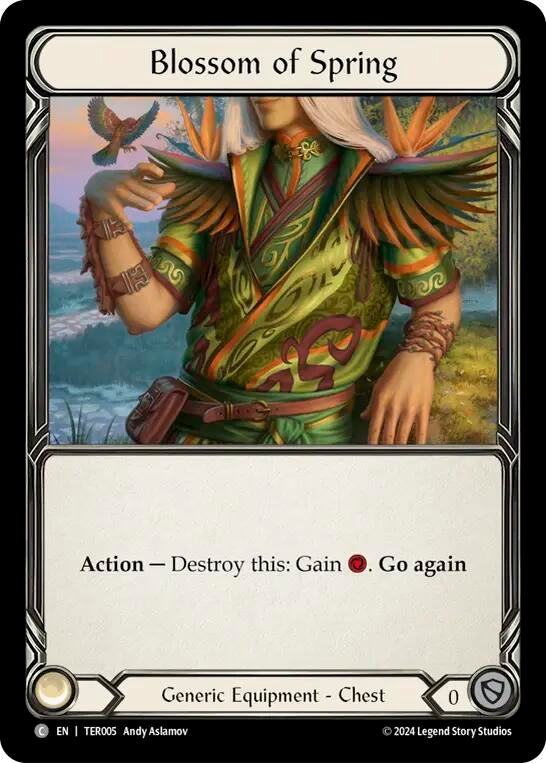 Blossom of Spring (TER) (5) - Flesh and Blood TCG Single