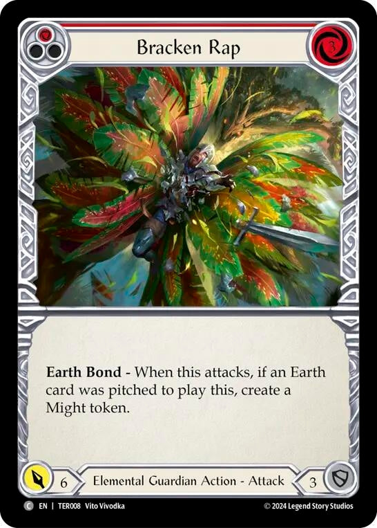 Bracken Rap (Red) (8) - Flesh and Blood TCG Single