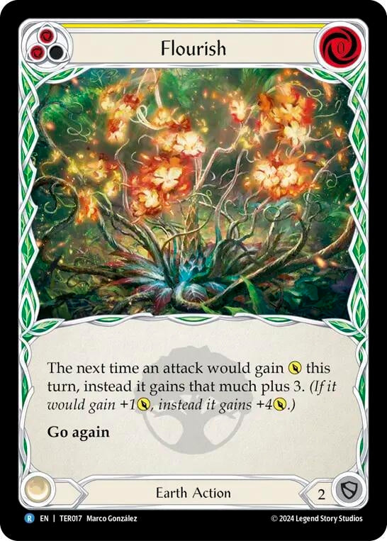 Flourish (Yellow) (17) - Flesh and Blood TCG Single