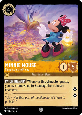 Minnie Mouse - Compassionate Friend (24) (5) - Disney Lorcana Single