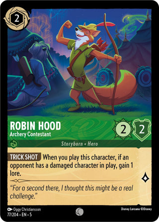 Robin Hood - Archery Contestant (77) (5) - Disney Lorcana Single
