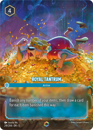 Royal Tantrum (Enchanted) (219) (5) - Disney Lorcana Single