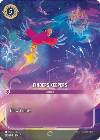 Finders Keepers (Enchanted) (210) (5) - Disney Lorcana Single