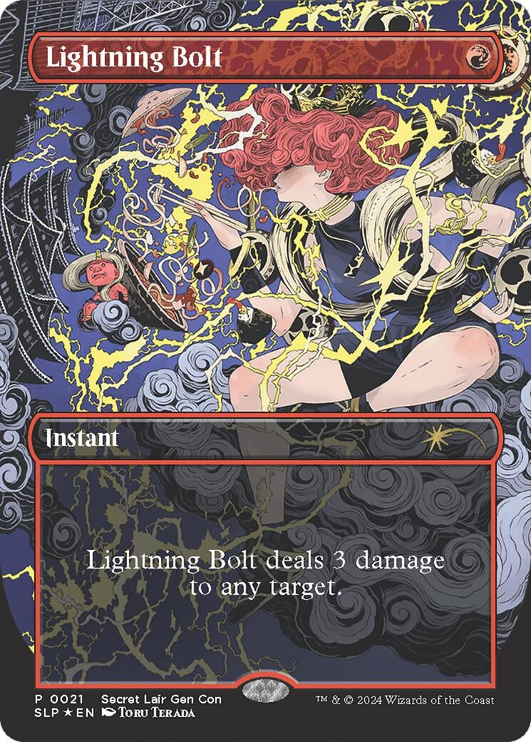 Lightning Bolt (21) [SLP] - MTG Single