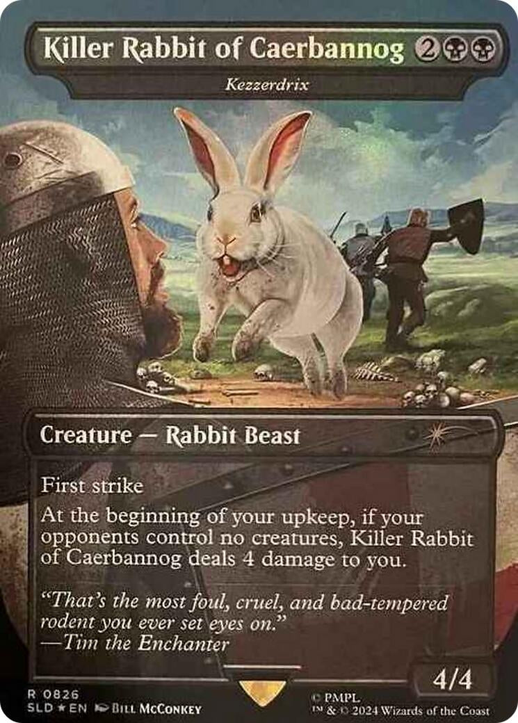 Killer Rabbit of Caerbannog - Kezzerdrix (826) [SLD] - MTG Single