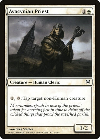 Image for Avacynian Priest (4) (Innistrad) - Magic: The Gathering