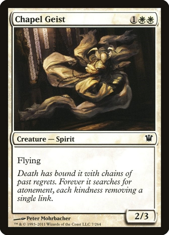 Chapel Geist (7) [ISD] - MTG Single