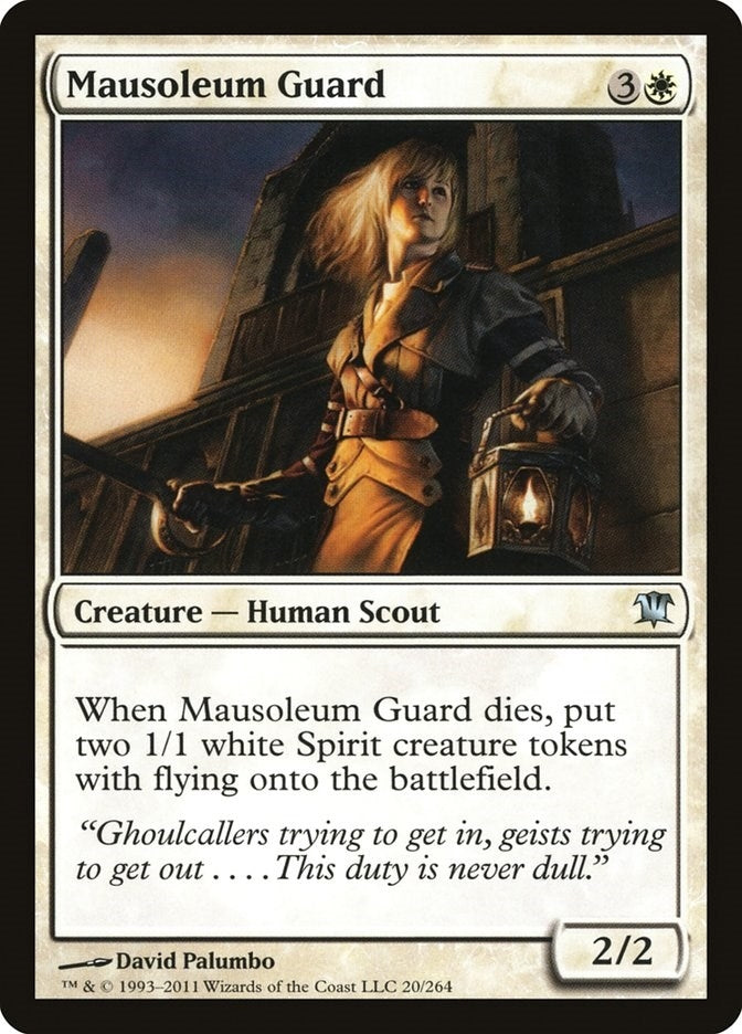 Mausoleum Guard (20) [ISD] - MTG Single