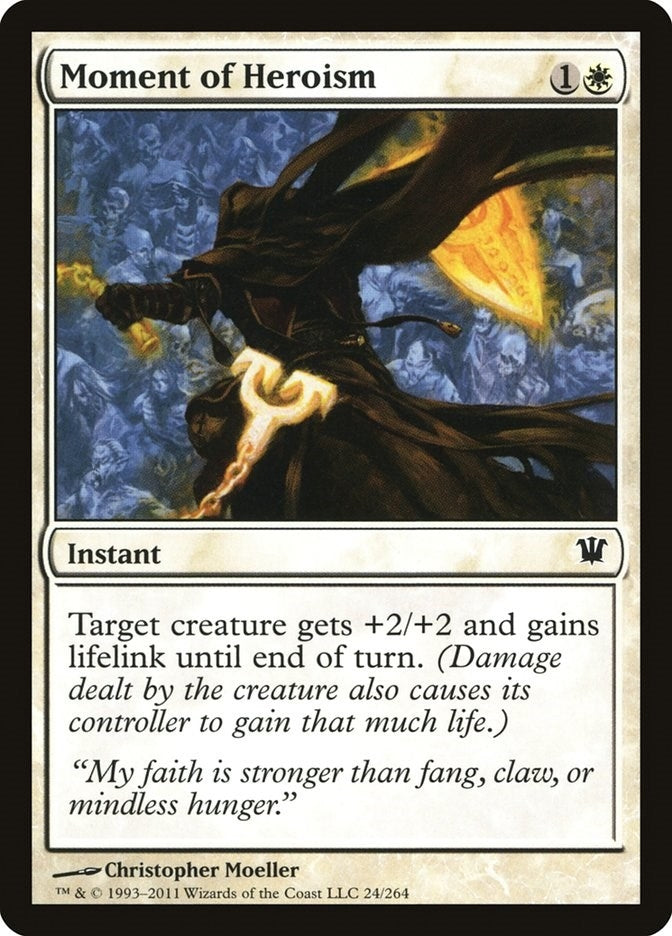 Moment of Heroism (24) [ISD] - MTG Single