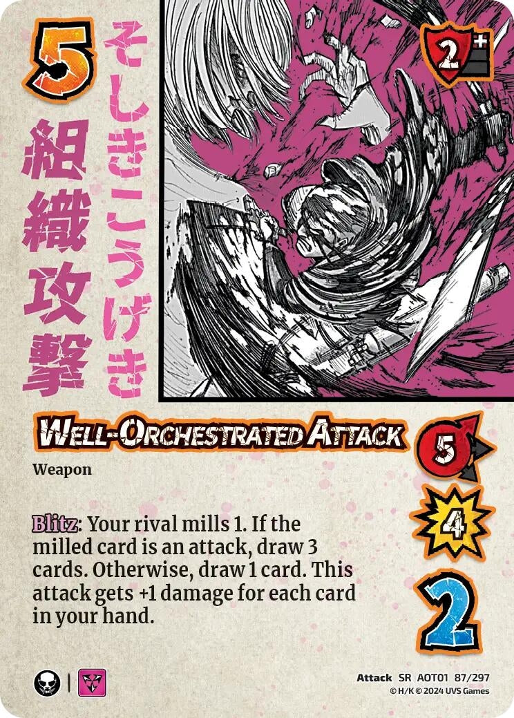 Well-Orchestrated Attack (87) [AOT1] - UniVersus Single