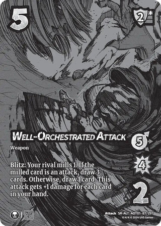 Well-Orchestrated Attack (Alternate Art) (87) [AOT1] - UniVersus Single