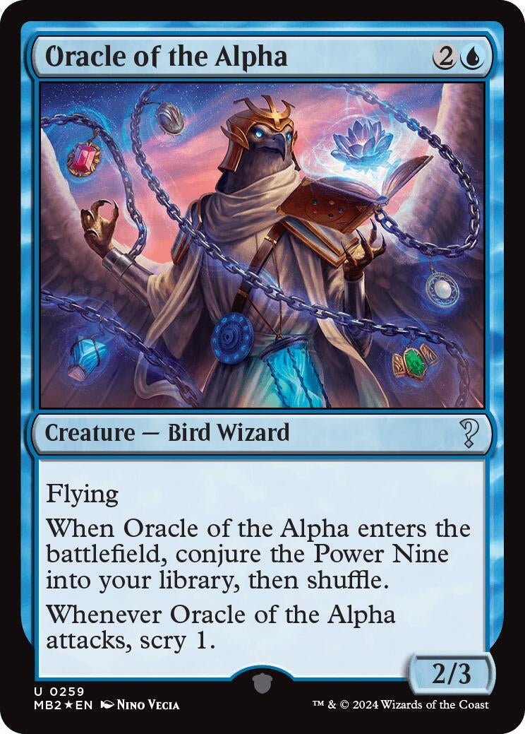Oracle of the Alpha (259) [MB2] - MTG Single