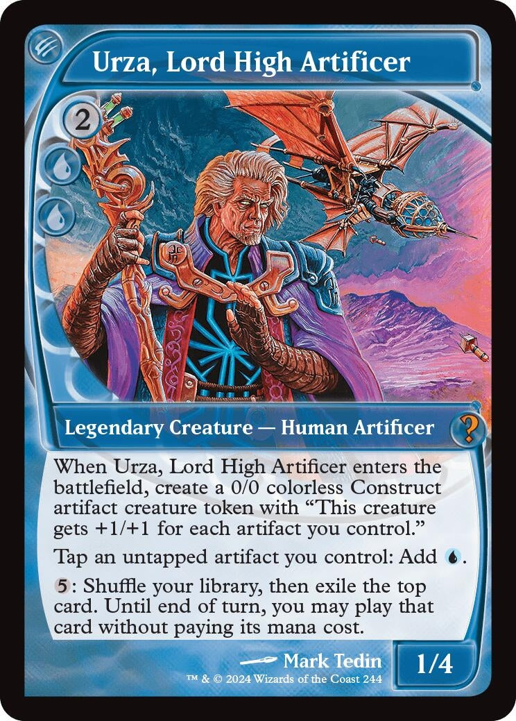 Urza Lord High Artificer (Future Sight) (244) [MB2] - MTG Single