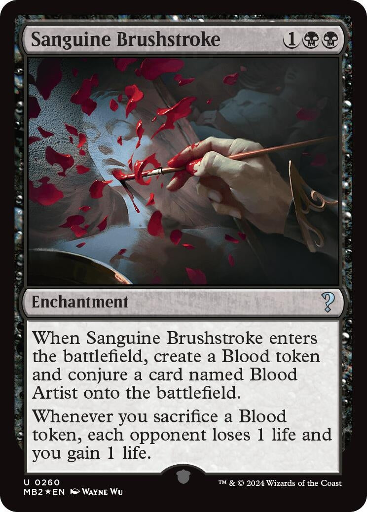 Sanguine Brushstroke (260) [MB2] - MTG Single