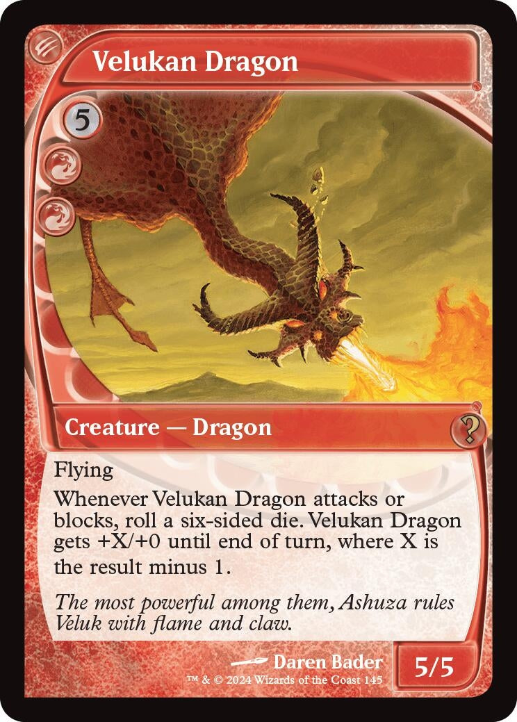 Velukan Dragon (Future Sight) (145) [MB2] - MTG Single
