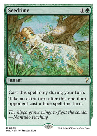 Seedtime (White Border) (73) [MB2] - MTG Single