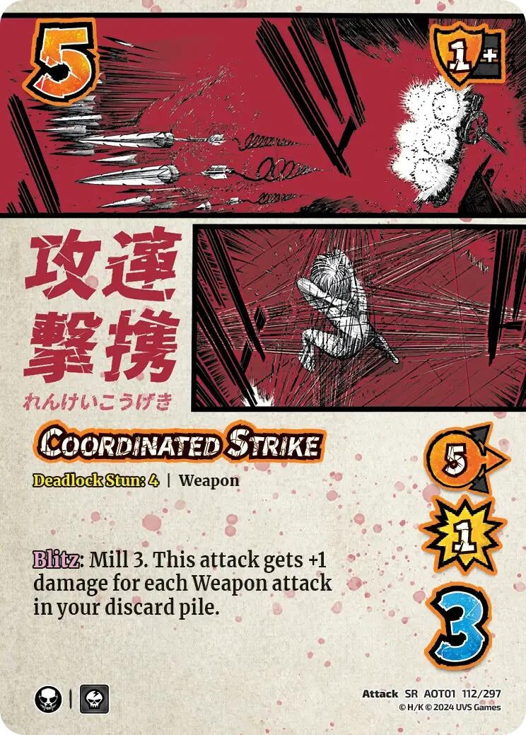 Coordinated Strike (112) [AOT1] - UniVersus Single