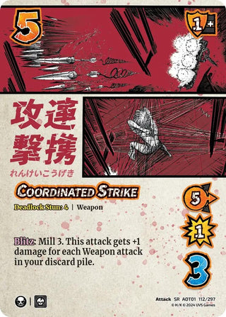 Coordinated Strike (112) [AOT1] - UniVersus Single