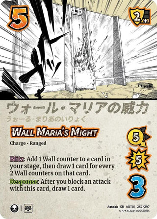 Wall Maria’s Might (257) [AOT1] - UniVersus Single