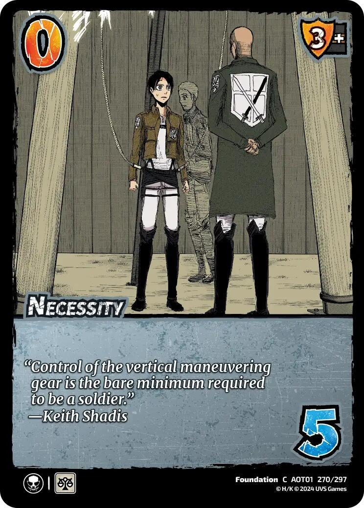 Necessity (270) [AOT1] - UniVersus Single