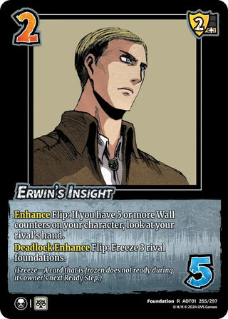Erwin’s Insight (265) [AOT1] - UniVersus Single