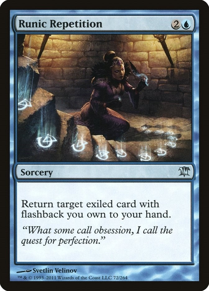 Runic Repetition (72) [ISD] - MTG Single