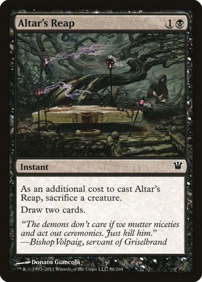 Altar’s Reap (86) [ISD] - MTG Single