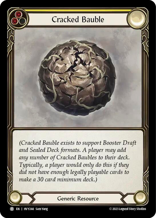 Cracked Bauble (0) [HVY] - Flesh and Blood TCG Single
