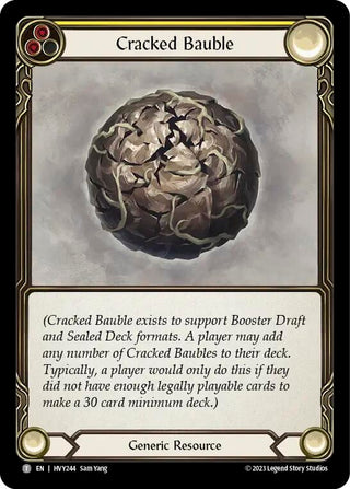 Cracked Bauble (0) [HVY] - Flesh and Blood TCG Single