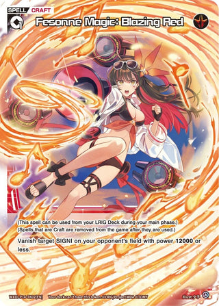 Fesonne Magic: Blazing Red (1402) [WXDi-P14] - WIXOSS Single