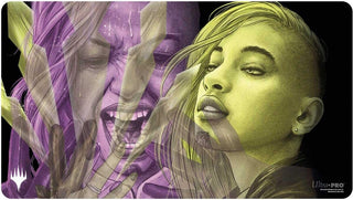 Duskmourn Playmat for Magic: The Gathering - Alt Art Key Character Mythic 3 (Niko Light of Hope - Double Exposure Alt)
