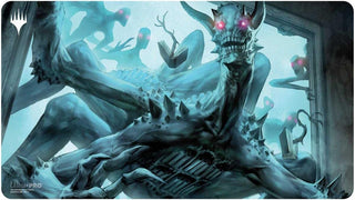 Duskmourn Playmat for Magic: The Gathering - Mythic Cycle Blue (Overlord of the Floodpits) - Playmats Sealed