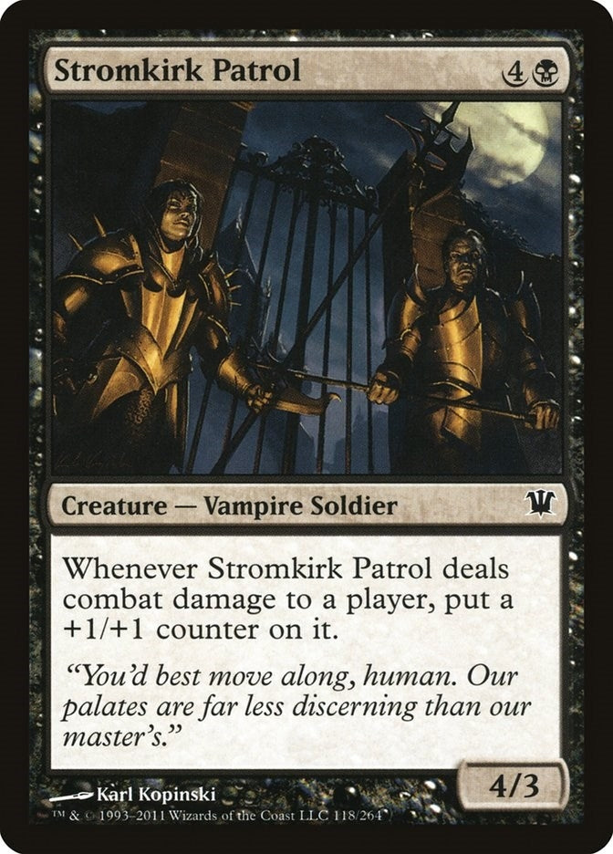 Stromkirk Patrol (118) [ISD] - MTG Single