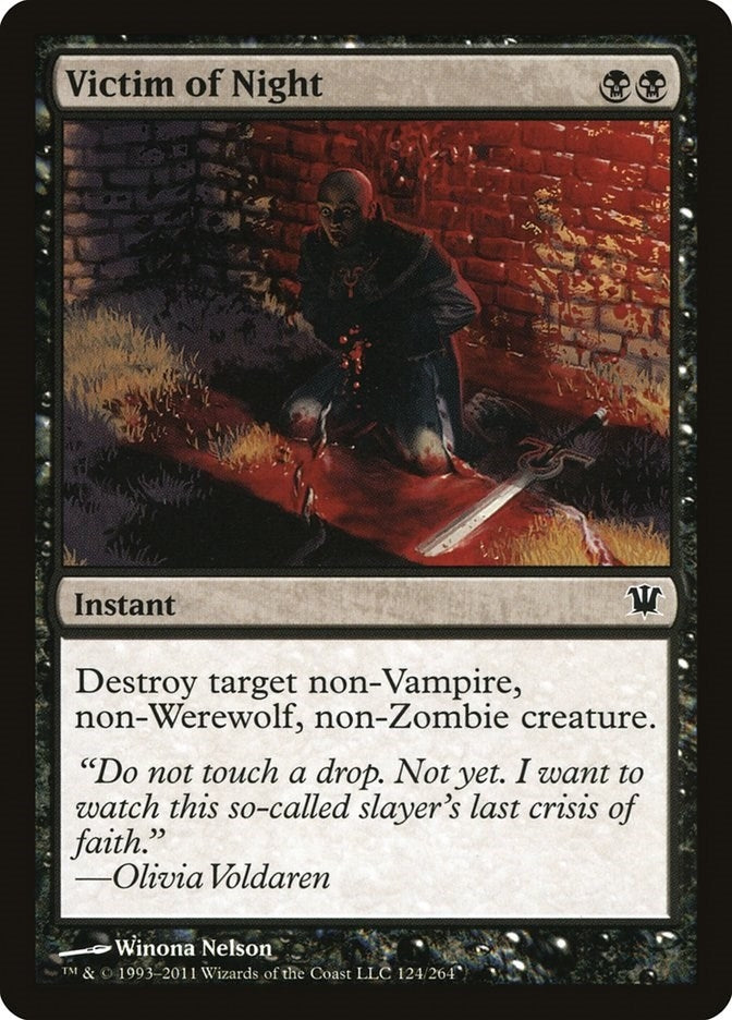 Victim of Night (124) [ISD] - MTG Single