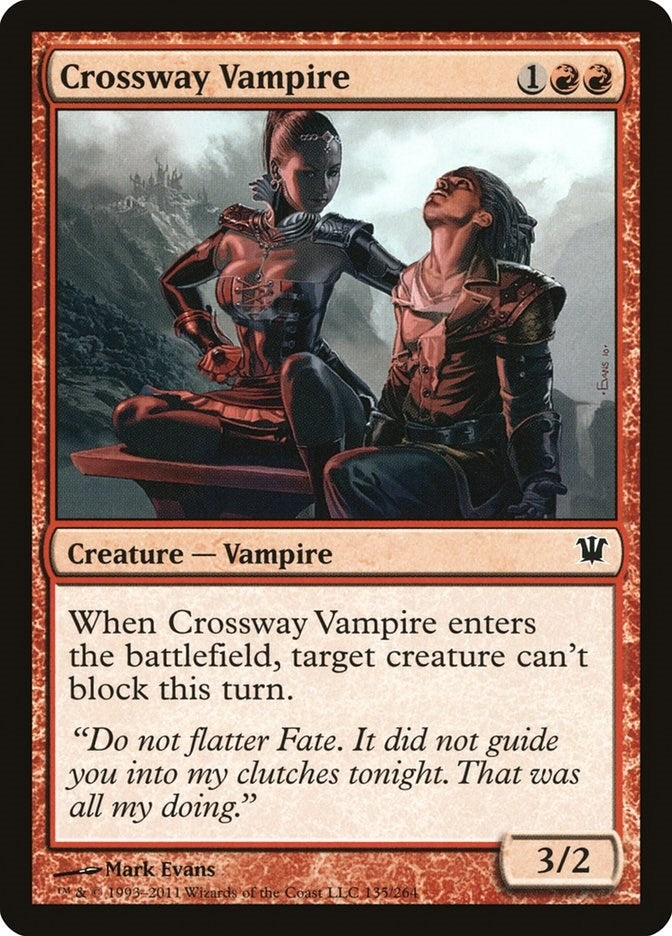 Crossway Vampire (135) [ISD] - MTG Single