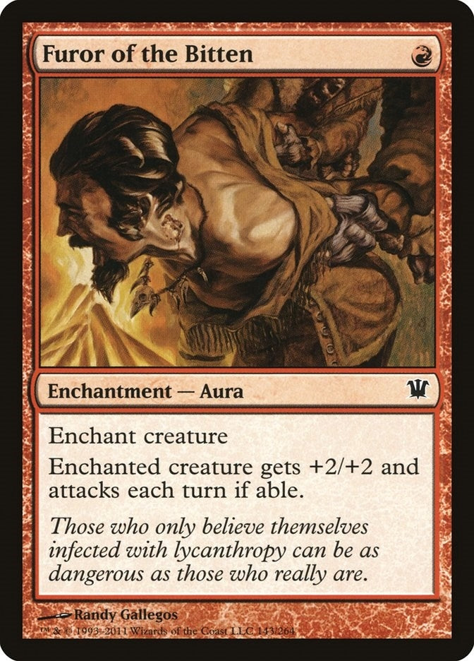 Furor of the Bitten (143) [ISD] - MTG Single